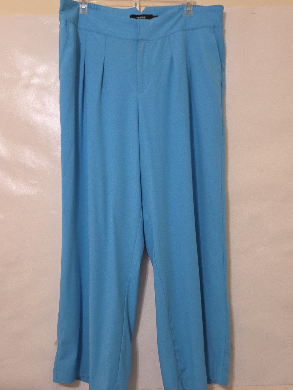 Torrid Women's Teal Blue Wide Leg Comfort Waist Dress Pants - Size 20